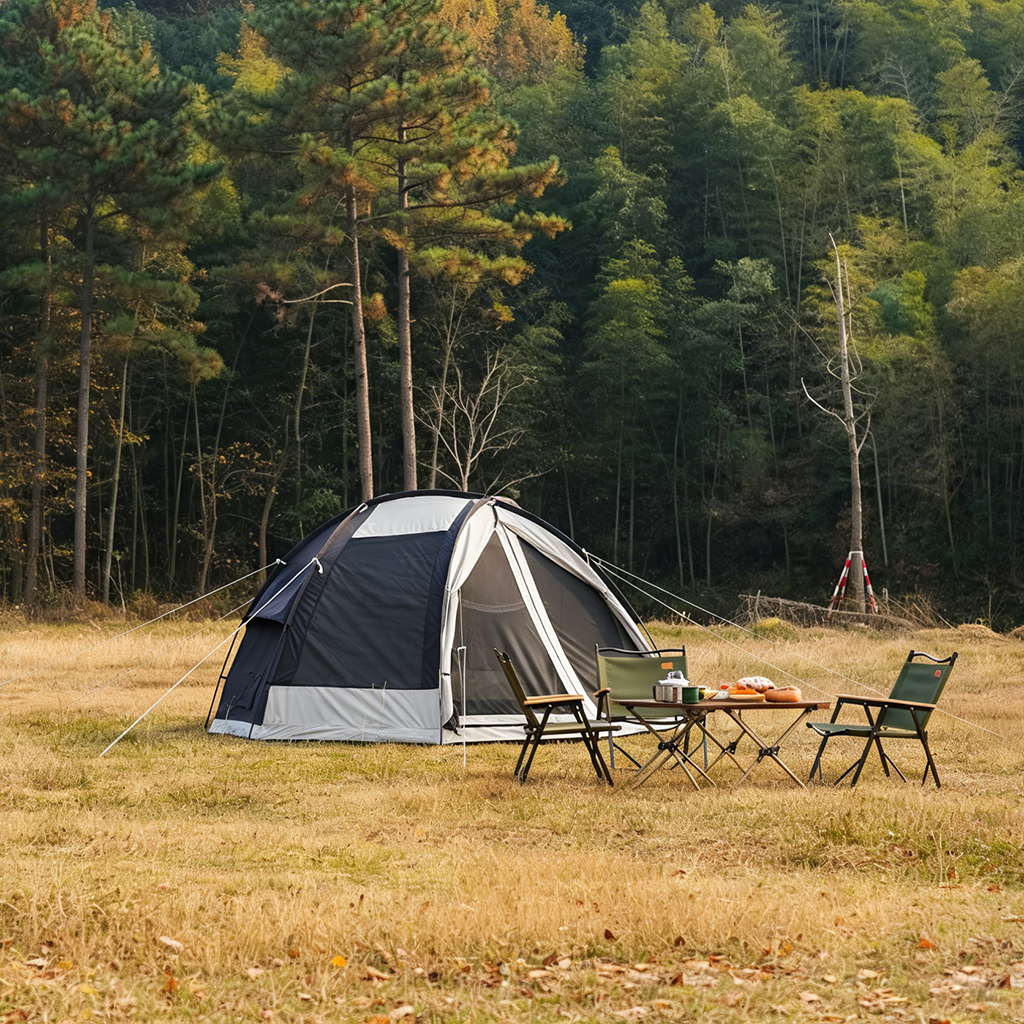 Casco Series Luxury Wall Tent | Flame Retardant & High Wind-Resistant Resort Shelter