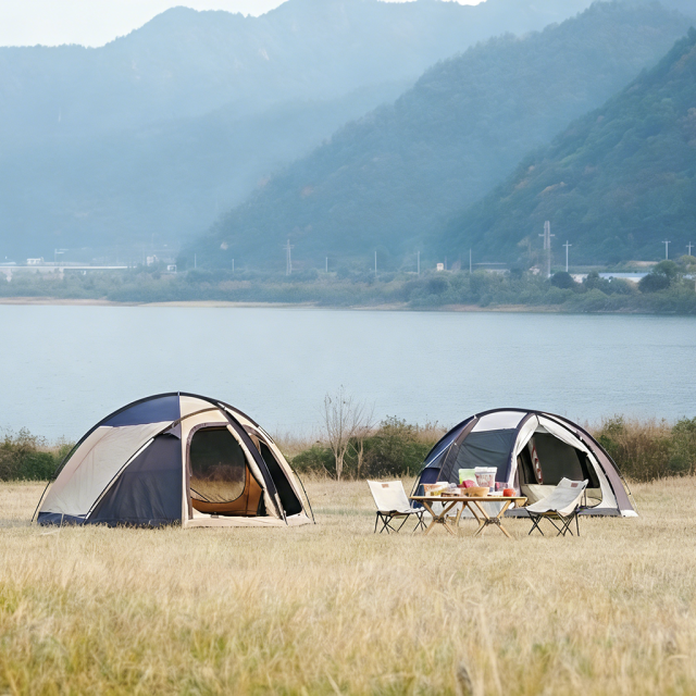 Casco Series Luxury Wall Tent | Flame Retardant & High Wind-Resistant Resort Shelter