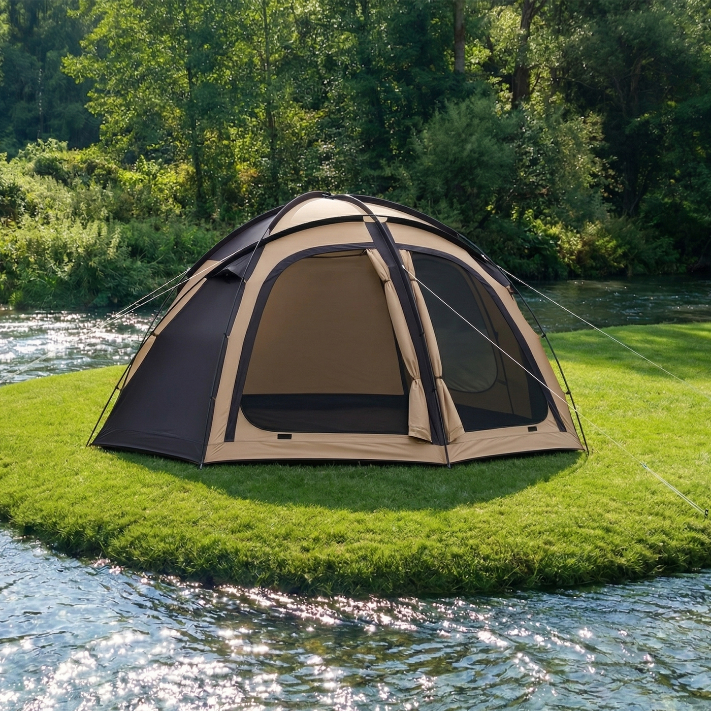 Rogue Series A-Frame Glamping Tent | Flame-Retardant Resort Solution