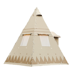 Heavy-Duty Boy Scout Tent - 360g Waterproof Poly-Cotton Canvas for School Camps & Outdoor Adventure