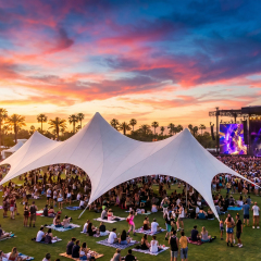 Trinity Star Tent -  Large Outdoor Canopy for Corporate Events, Team Building & Professional Exhibitions