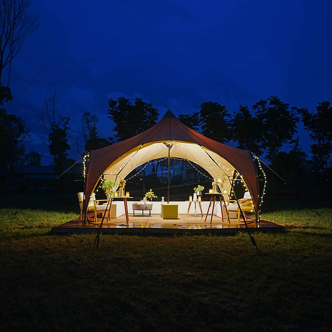 Heavy-Duty Activistas Event Tent - Professional Modular Party Shelter for Corporate Events & Group Activities