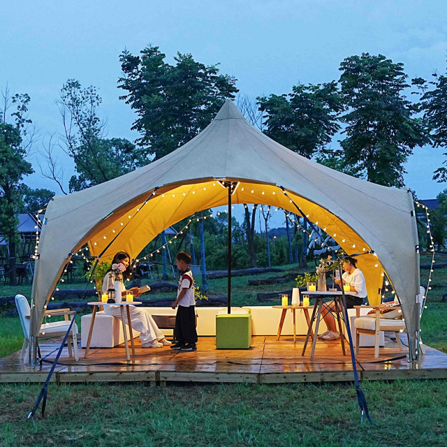 Heavy-Duty Activistas Event Tent - Professional Modular Party Shelter for Corporate Events & Group Activities
