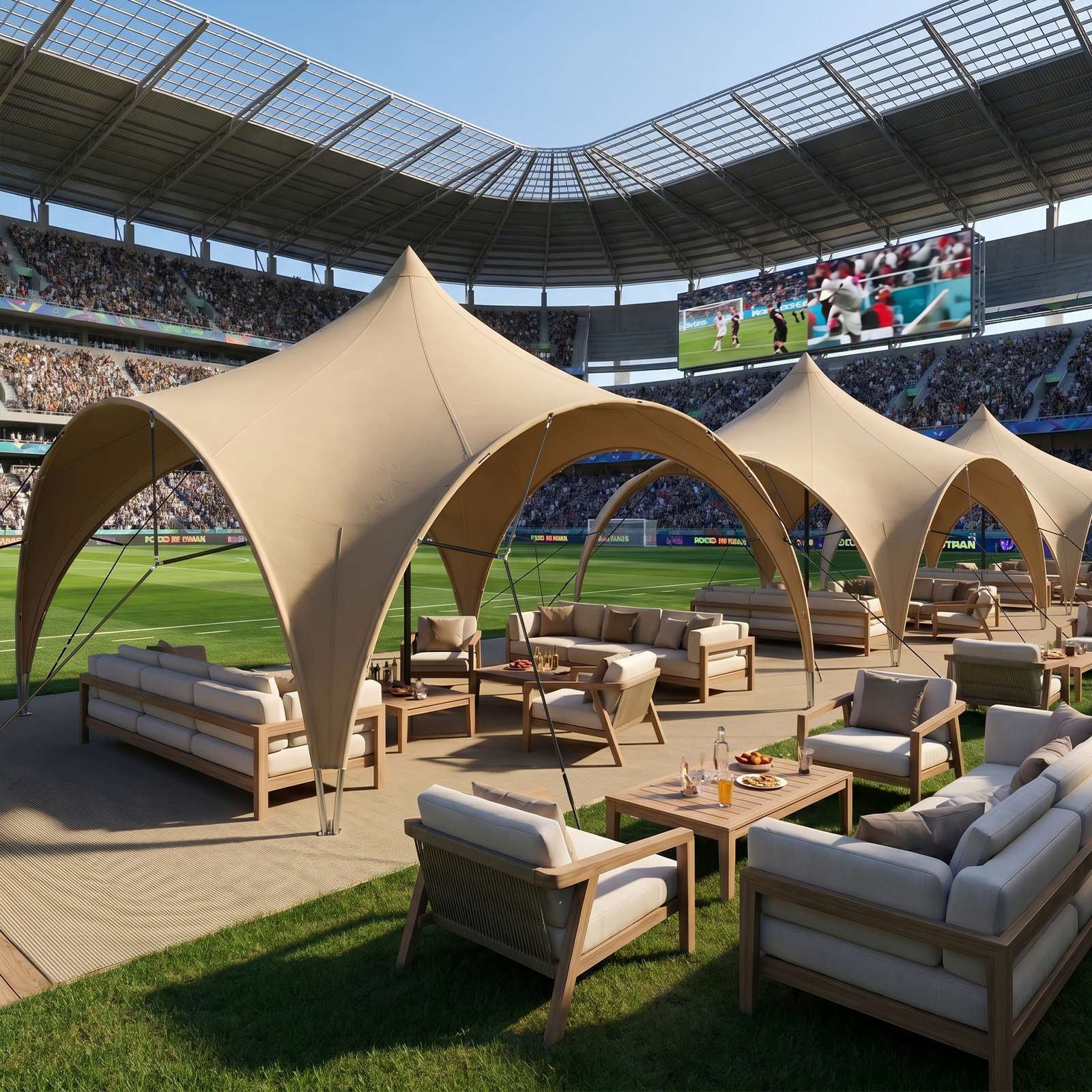 Heavy-Duty Activistas Event Tent - Professional Modular Party Shelter for Corporate Events & Group Activities