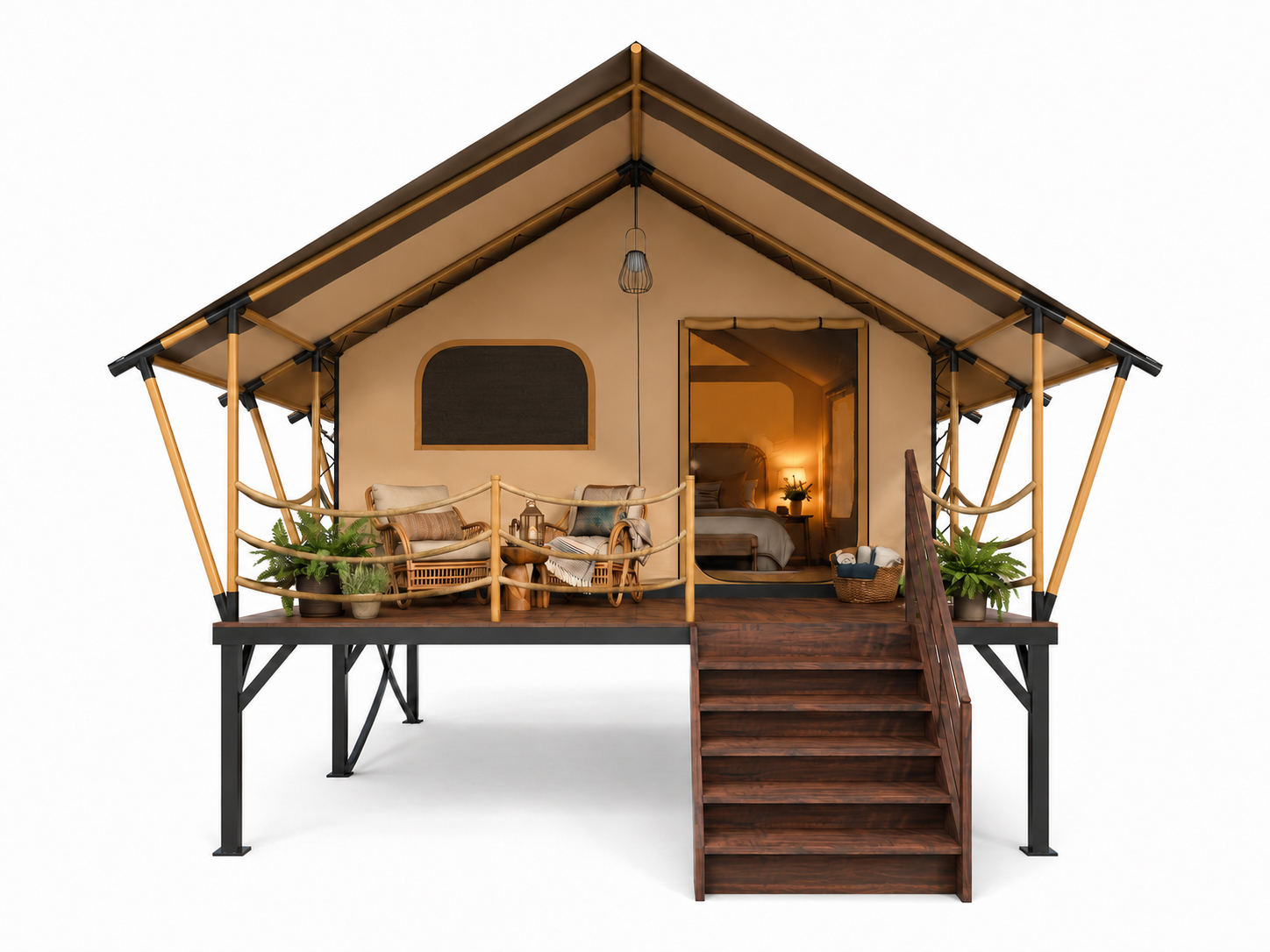 Rayla Luxury Glamping Tent Wholesale | Elevated Safari Tent