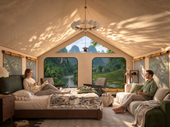 Rayla Luxury Glamping Tent Wholesale | Elevated Safari Tent