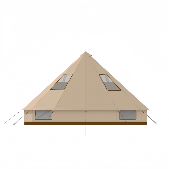 In Stock Premium Canvas Bell Tent | EVERCANVAS™ PFAS-Free & CPAI-84 Flame Retardant