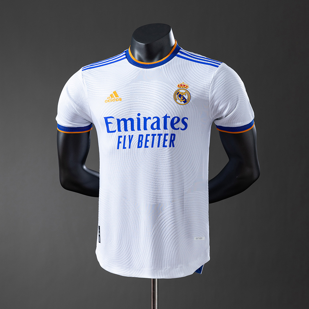 2021/22 Real Madrid Home Jersey Player Version
