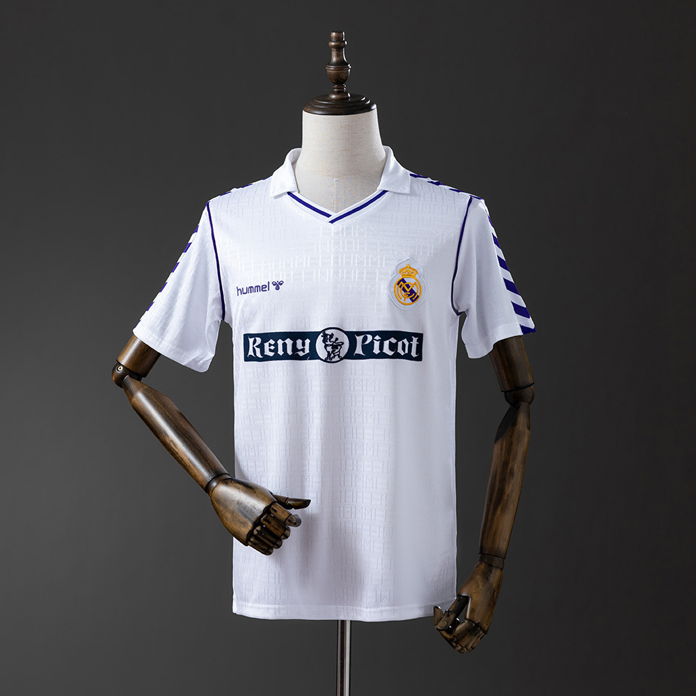 1989/90 Real Madrid Home Jersey