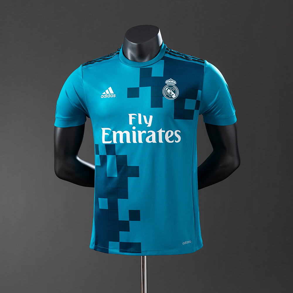 2017/18 Real Madrid Third Away Jersey Player Version