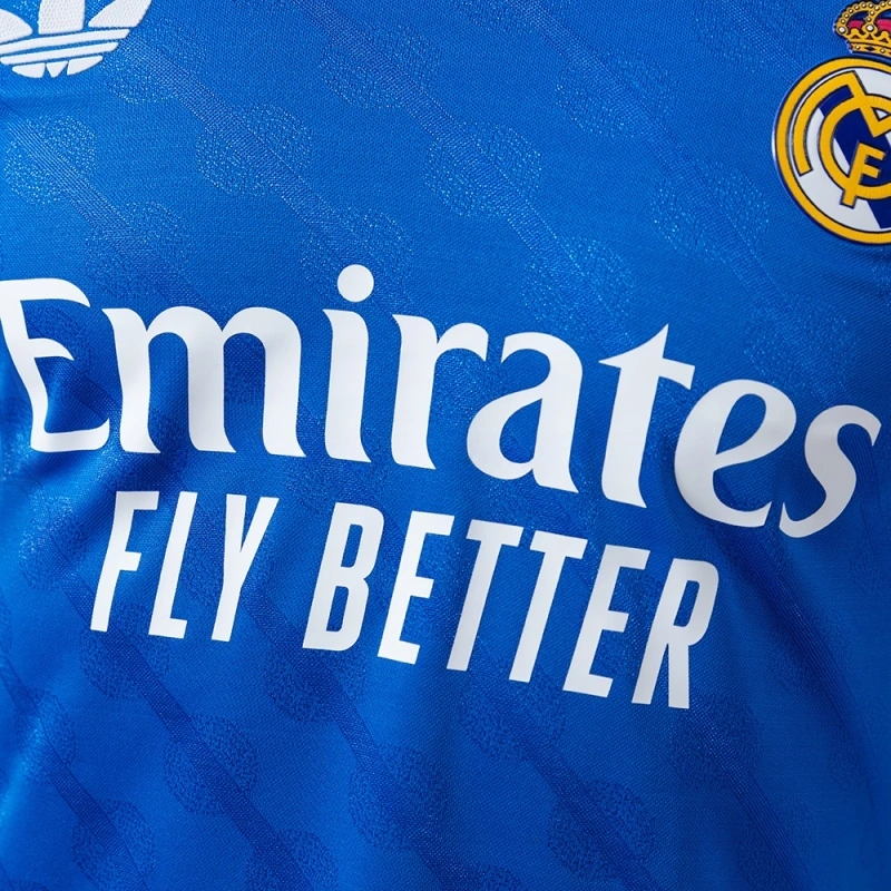 2025/26 Real Madrid Long Sleeve Third Away Jersey Player Version
