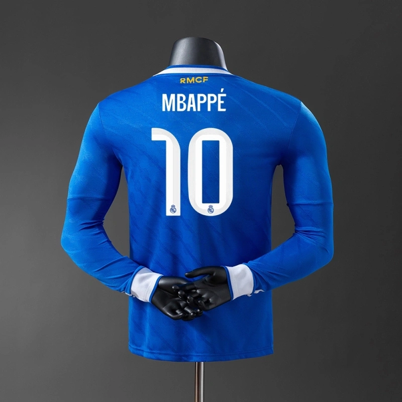 2025/26 Real Madrid Long Sleeve Third Away Jersey Player Version