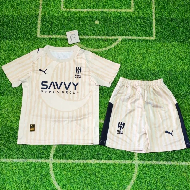 2025/26 Club World Cup Al Hilal Saudi Away Kids Kit