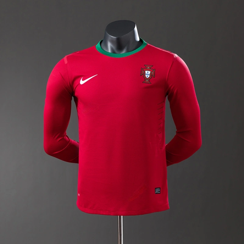 2012 Portugal Long Sleeve Home Jersey Player Version
