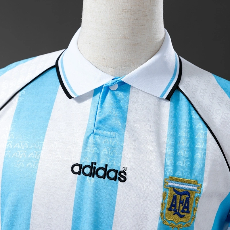 1996 Argentina Home Jersey