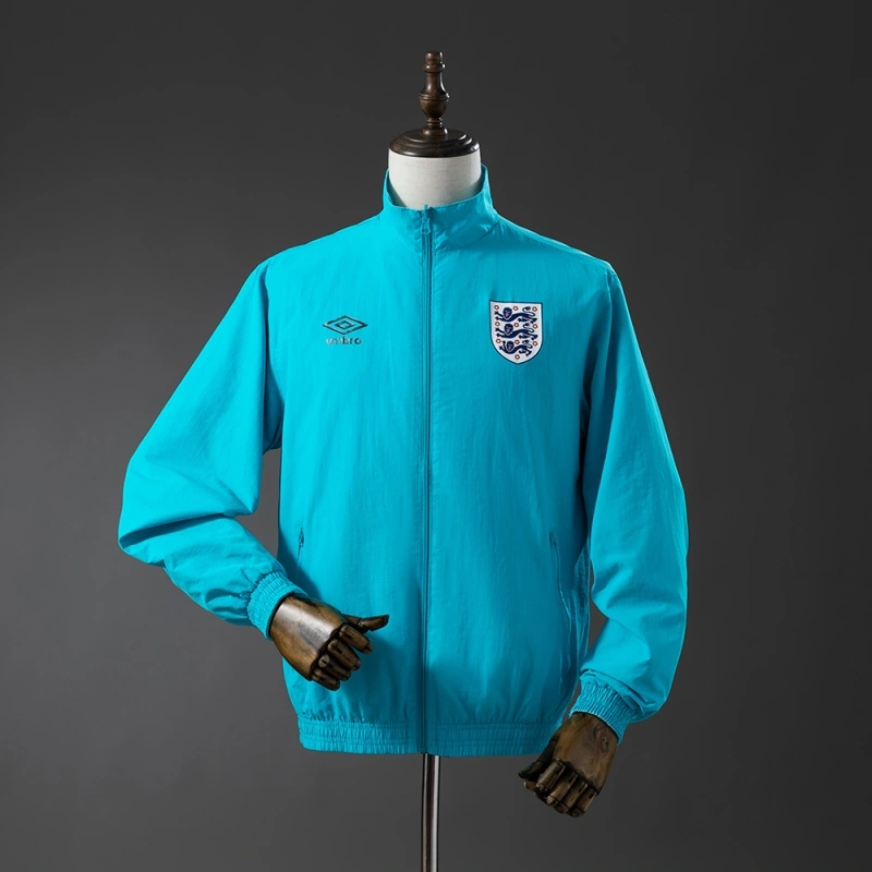 England Reversible Jacket Light Blue Windbreaker