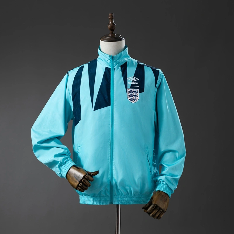 England Reversible Jacket Light Blue Windbreaker