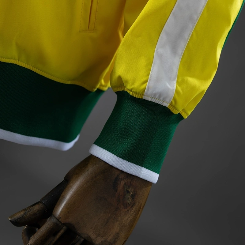 2010-11 Brazil Windbreaker Yellow Jacket