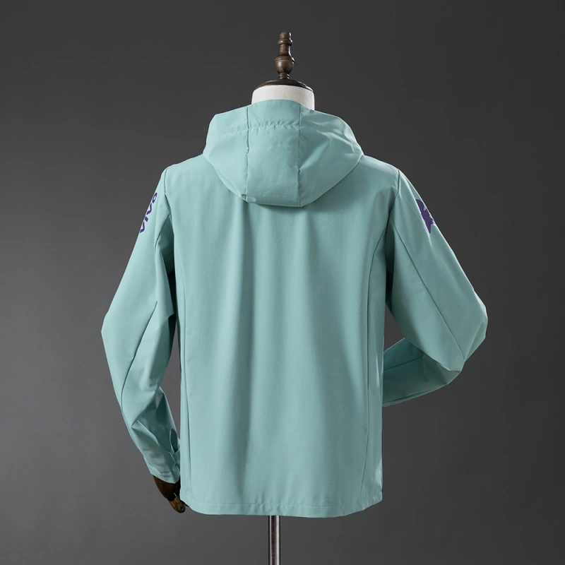 1998 Brazil Windbreaker Light Mint Green Jacket
