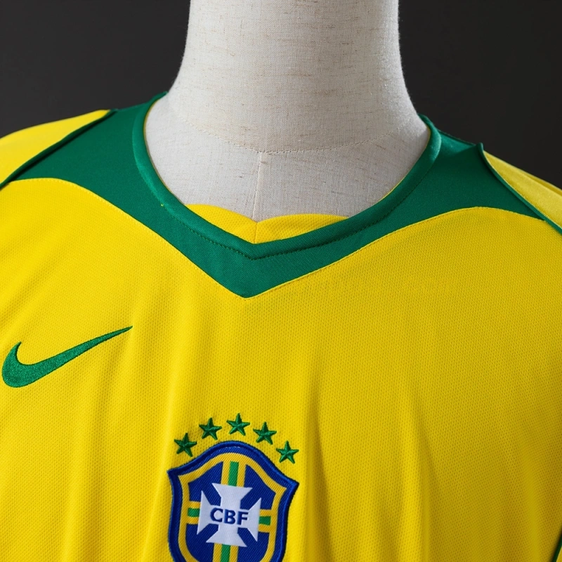 2004 Brazil Home Jersey