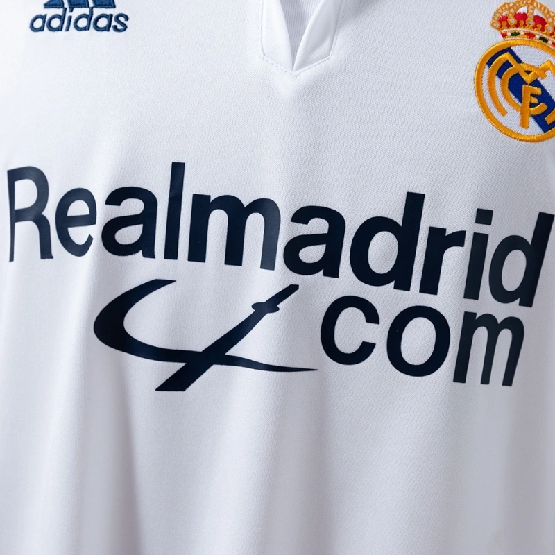 2001/02 Real Madrid Home Jersey