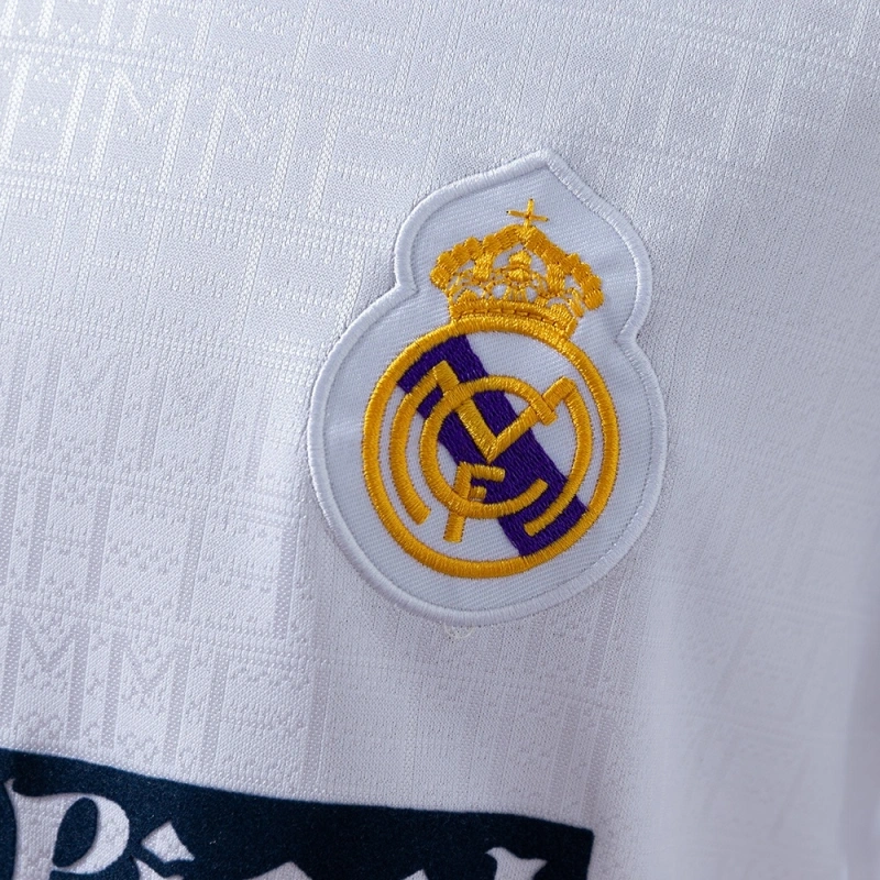 1989/90 Real Madrid Home Jersey
