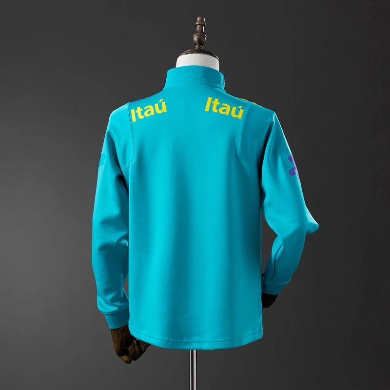 2022/23 Brazil Lake Blue Training Jacket