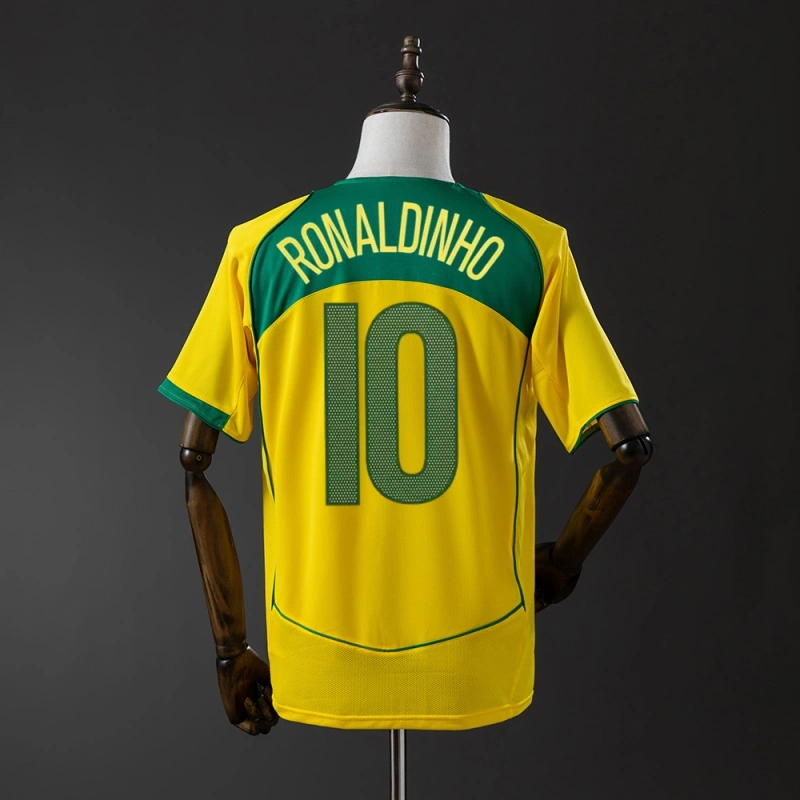 2004 Brazil Home Jersey