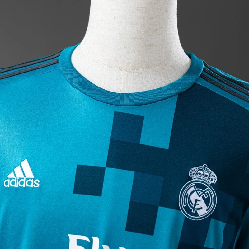 2017/18 Real Madrid Long Sleeve Third Away Jersey