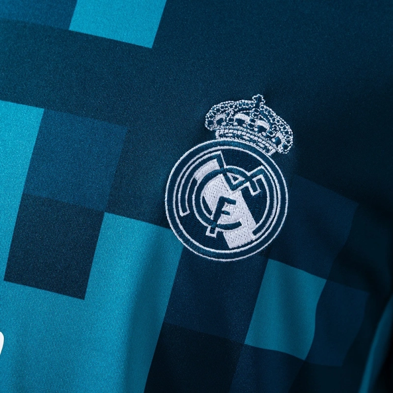 2017/18 Real Madrid Long Sleeve Third Away Jersey