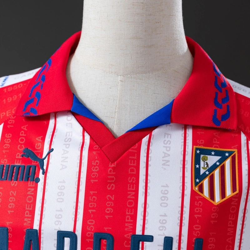 1995/96 Atletico Madrid Home Jersey