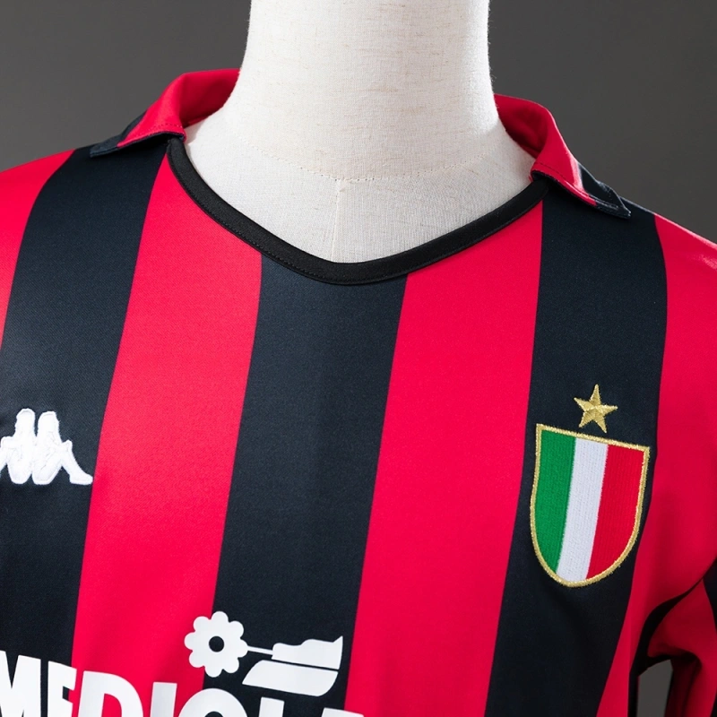 1988/89 Ac Milan Home Jersey
