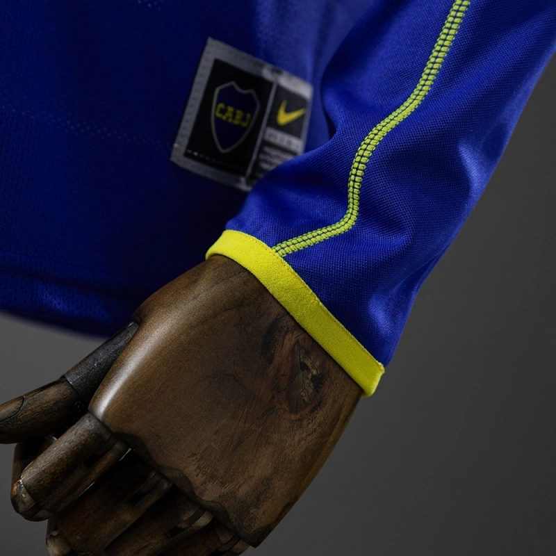 2003/04 Boca Juniors Home Long Sleeve Jersey