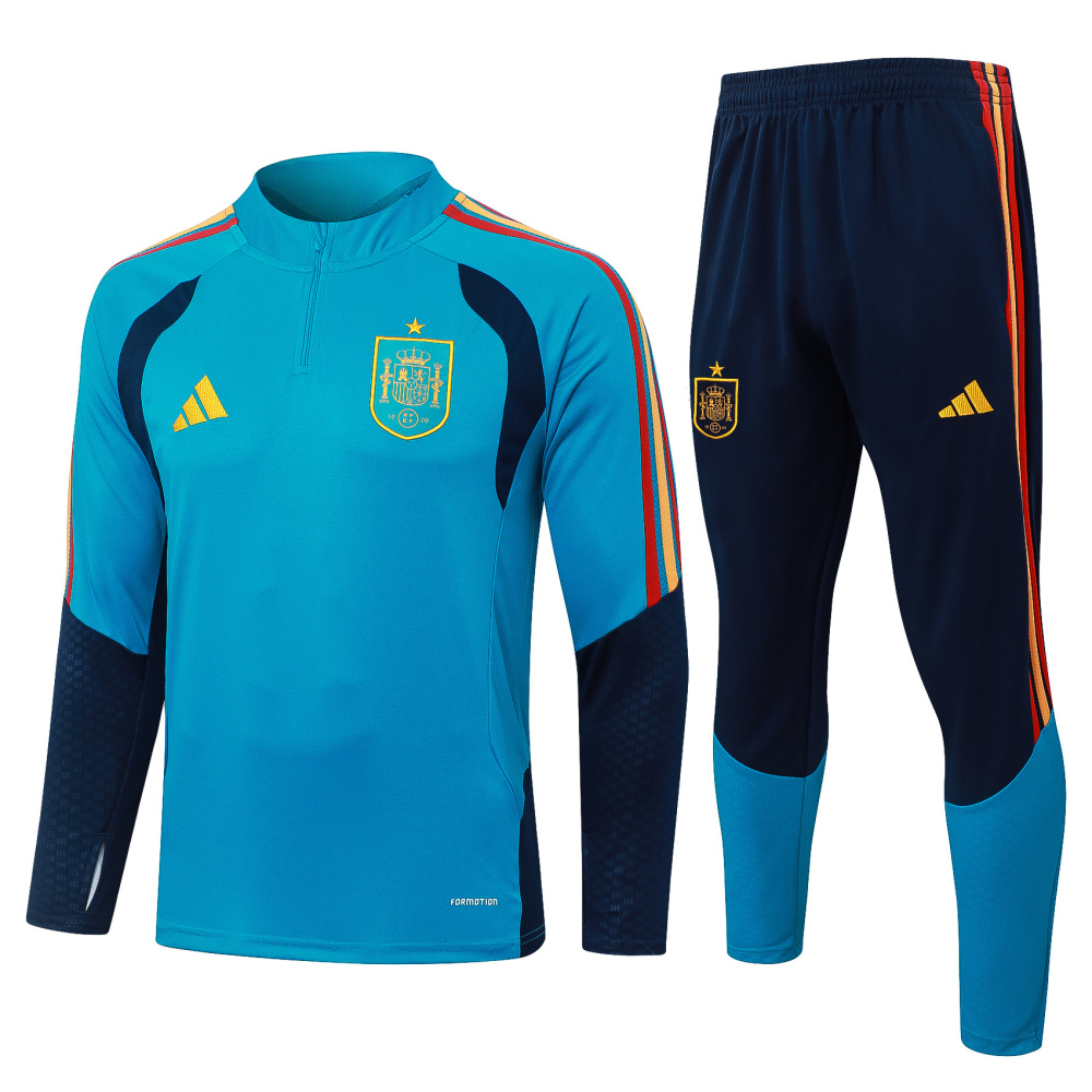 2026/27 Spain Tracksuits Training Suit Light blue