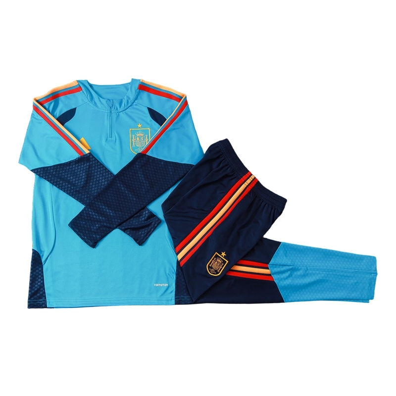 2026/27 Spain Tracksuits Training Suit Light blue