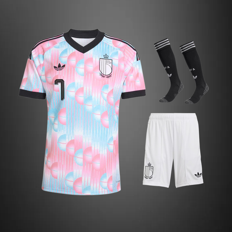2026 Belgium World Cup Home Men And Kids Kit