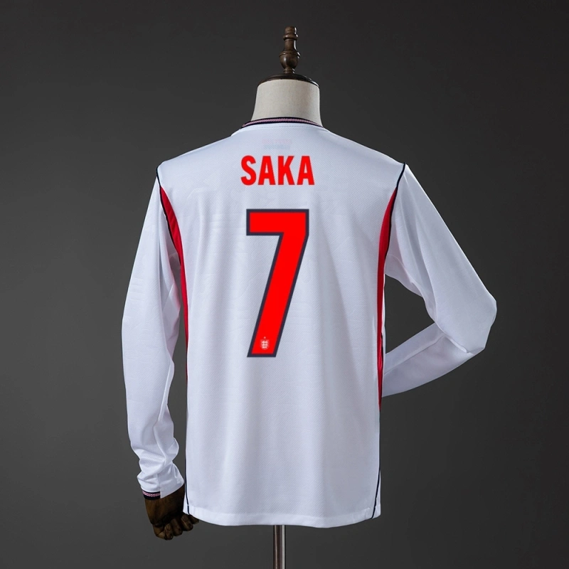 2026 England World Cup Home Long Sleeve Jersey