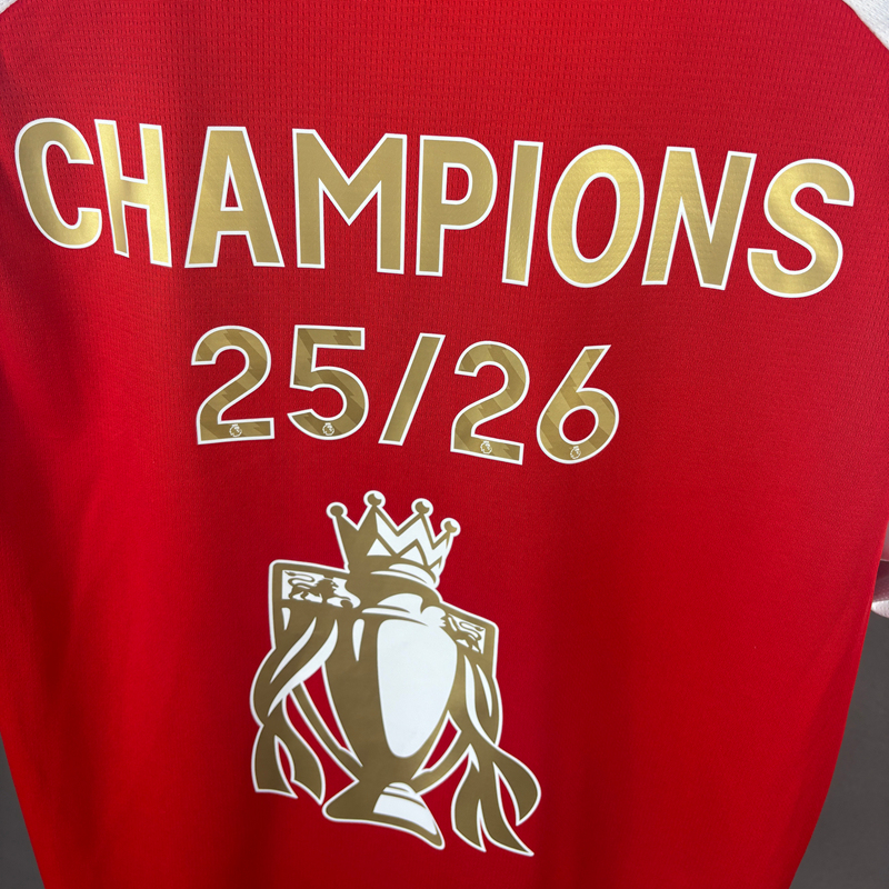 2026/27 Arsenal Premier League Champions Home Jersey