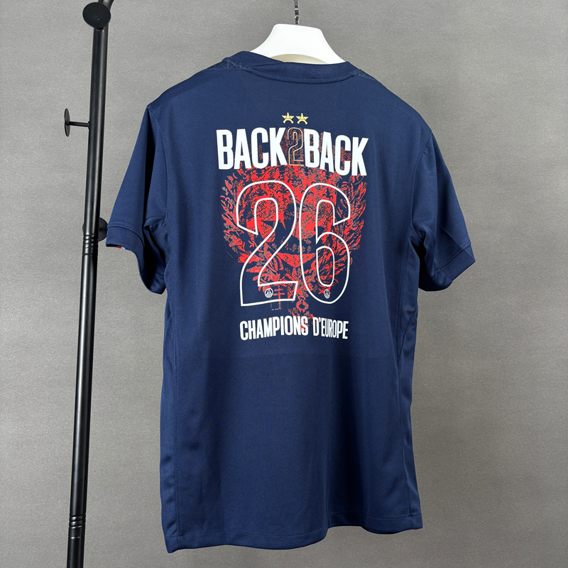 2025/26 PSG Home Champions of Europe Jersey (Fan Version)