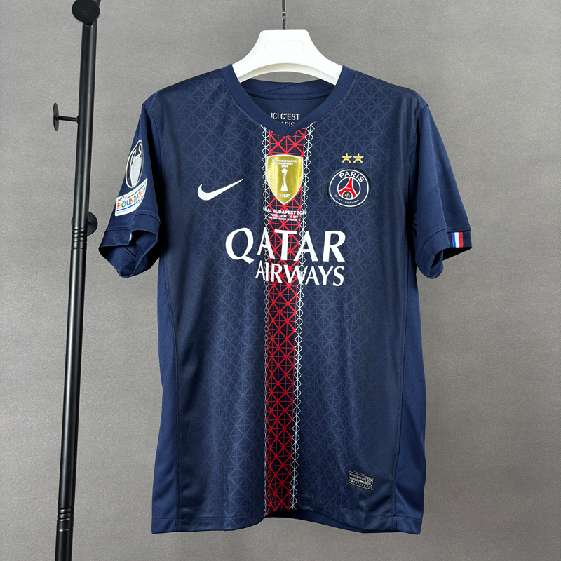 2025/26 PSG Home Champions of Europe Jersey (Fan Version)
