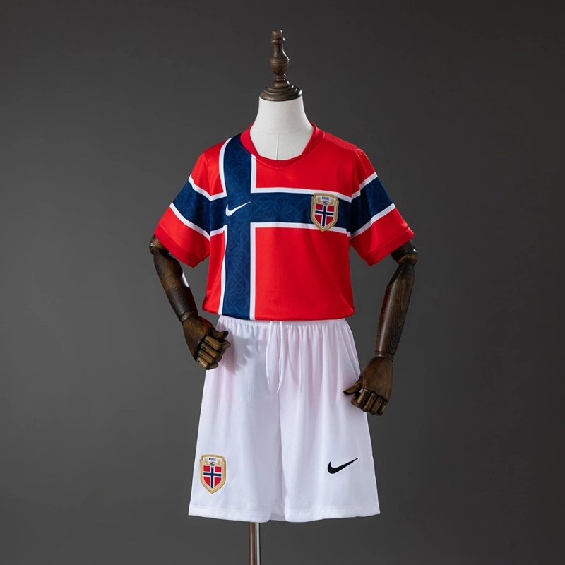 2026 Norway World Cup Home Kids Kit