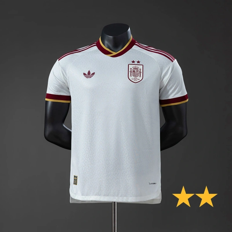 2026 Spain World Cup Away Jersey 2 Stars Player Version