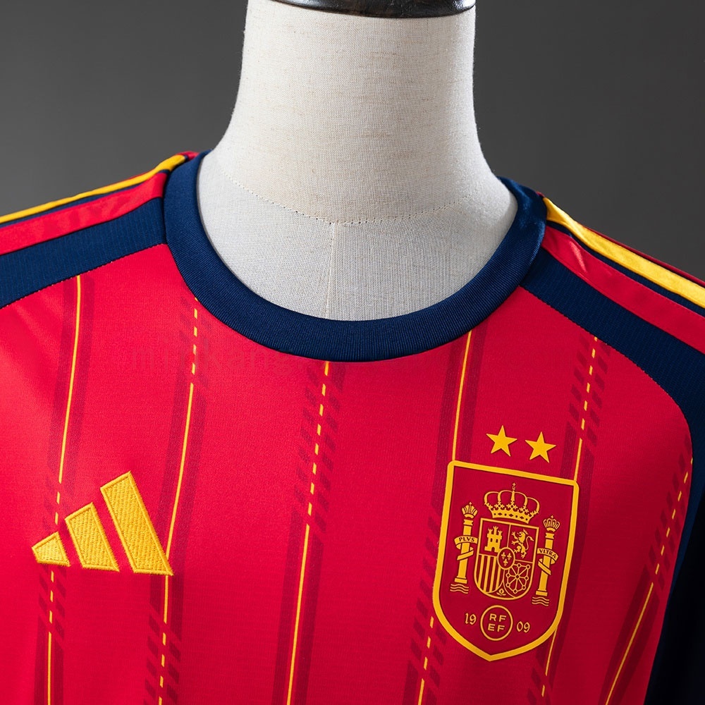 2026 Spain World Cup Home Men And Kids Kit 2 Stars