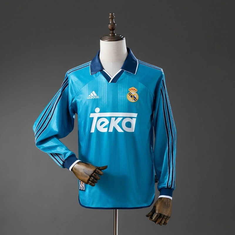 1999/00 Real Madrid Third Away Long Sleeve Jersey (Fan Version)