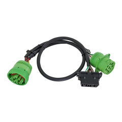 Automotive Wiring Harness SAE J1939 9Pin Y Spliter Cable Car Diagnostic Cable,SHENZHEN SOAR TECHNOLOGY CO., LTD. ,Custom SAE J1939 9Pin Eld Y Cable Car Diagnostic Cable