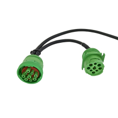 Automotive Wiring Harness SAE J1939 9Pin Y Spliter Cable Car Diagnostic Cable,SHENZHEN SOAR TECHNOLOGY CO., LTD. ,Custom SAE J1939 9Pin Eld Y Cable Car Diagnostic Cable
