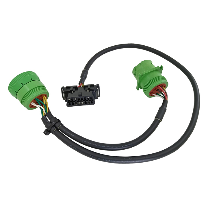 Automotive Wiring Harness SAE J1939 9Pin Y Spliter Cable Car Diagnostic Cable,SHENZHEN SOAR TECHNOLOGY CO., LTD. ,Custom SAE J1939 9Pin Eld Y Cable Car Diagnostic Cable