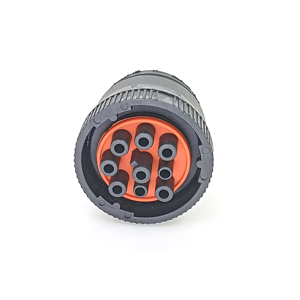 Custom SOAR SAE J1939 9Pin Male Connector Automotive Wiring Harness Connector-Black,SHENZHEN SOAR TECHNOLOGY CO., LTD. ,SOAR SAE J1939 9Pin Male Connector Automotive Wire Connector-Black