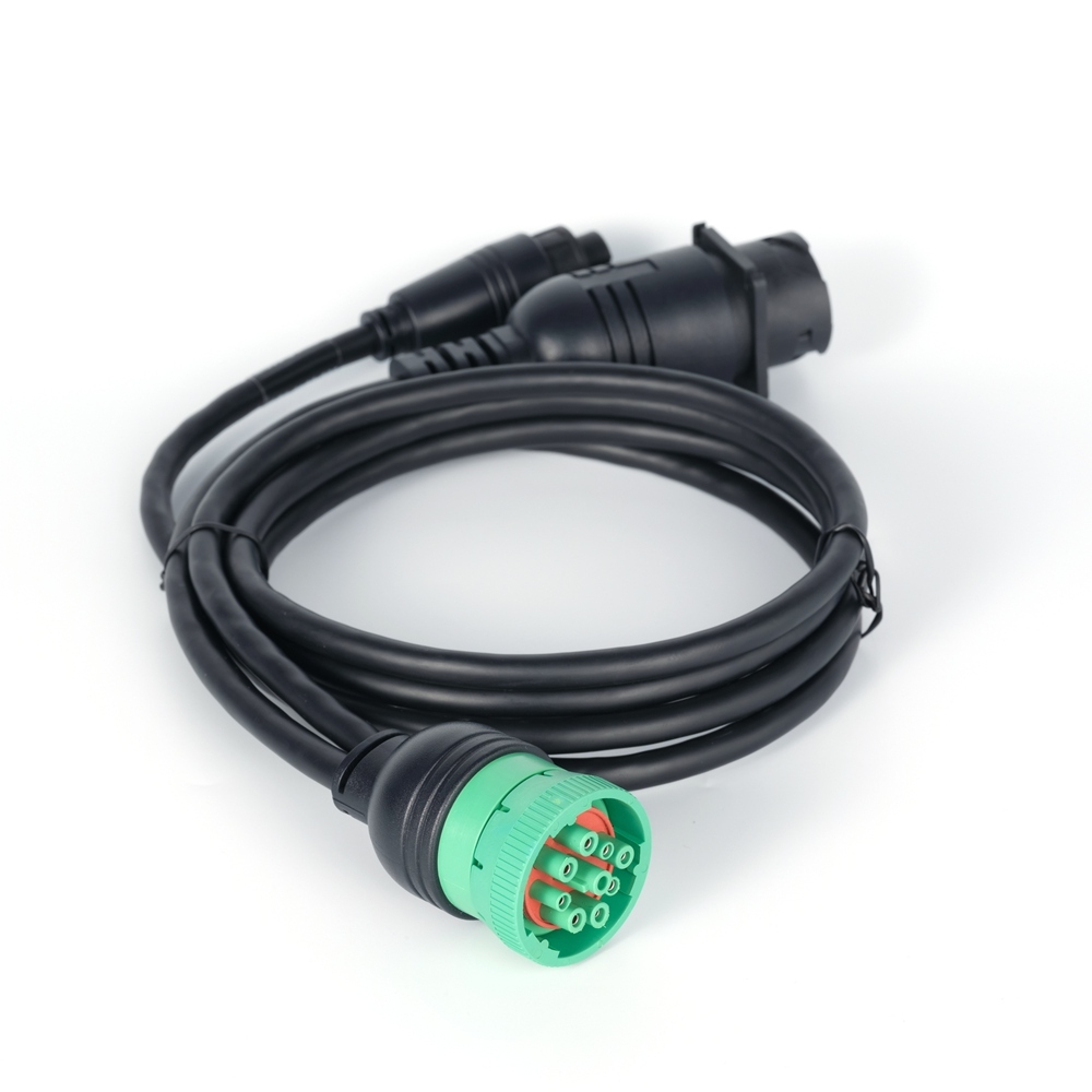 OEM ODM Custom Automotive Wiring Harness SAE J1939 Eld Y Cable 9pin Male Female Connector to M18 14Pin Female Connector Car Diagnostic Cable,SHENZHEN SOAR TECHNOLOGY CO., LTD. ,SAE J1939 Eld Y Cable Car Diagnostic Cable