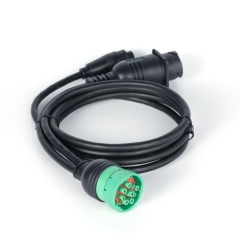 OEM ODM Custom Automotive Wiring Harness SAE J1939 Eld Y Cable 9pin Male Female Connector to M18 14Pin Female Connector Car Diagnostic Cable,SHENZHEN SOAR TECHNOLOGY CO., LTD. ,SAE J1939 Eld Y Cable Car Diagnostic Cable